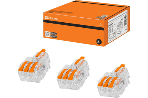 Клемма разветвительная СКР-613 в прозрачном корпусе (4 мм2) TDM