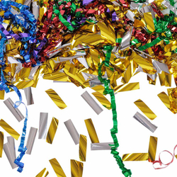 Хлопушка 80 см серпантин конфетти фольга