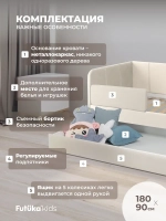 Диван - кровать 180х90 см Stitch ткань Микровелюр