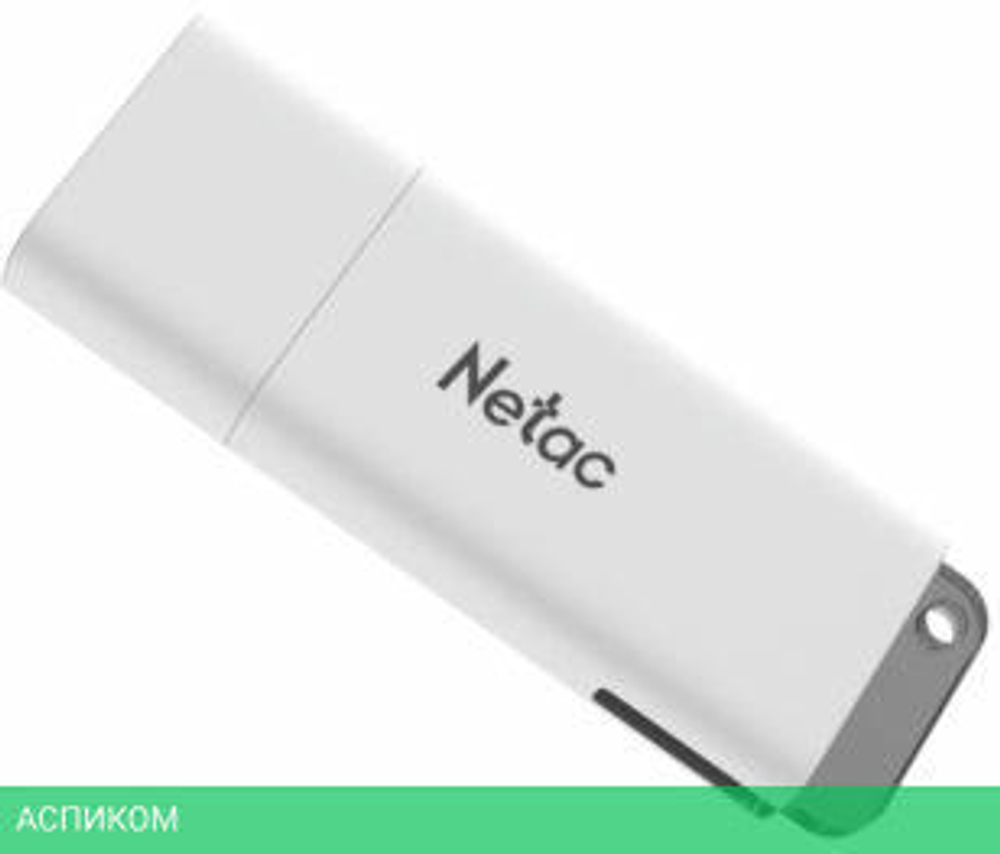 USB Flash-накопитель Netac U185 2.0 16GB белый (NT03U185N-016G-20WH)
