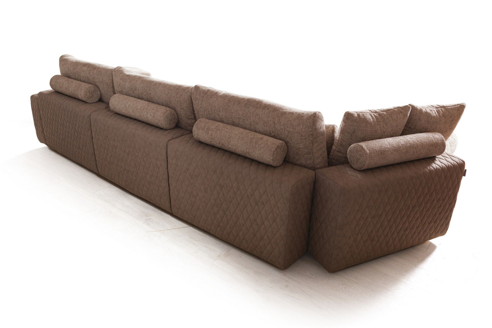 Aldo угловой модульный диван с терминальным шезлонгом