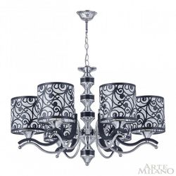 Подвесная люстра Arte Milano Florentia-4957 304957/6 Bk/Ni