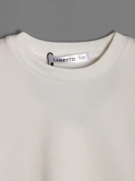 Футболка для девочки белая в школу