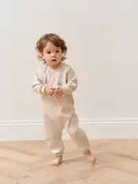 Комбинезон-косуха "Ванильный пудинг" утепленный 0+