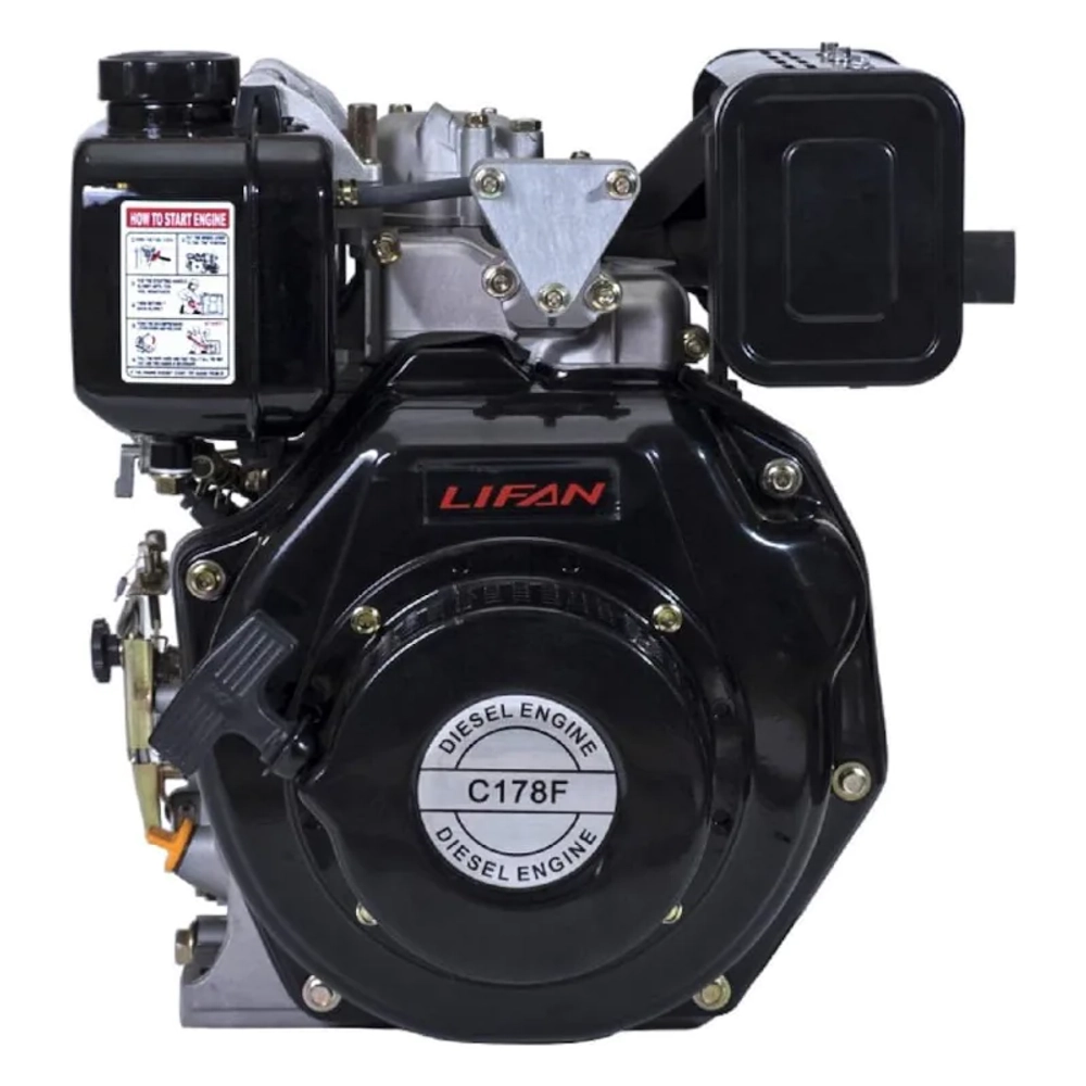 Lifan Diesel 178F D25 двигатель дизельный 00-00000602
