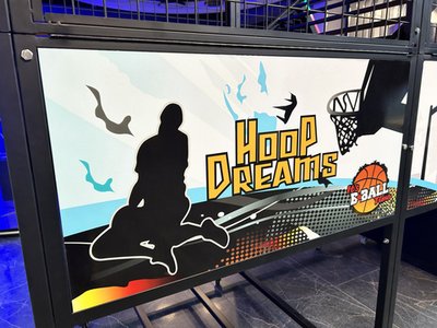 Развлекательный игровой аппарат "Баскетбол"