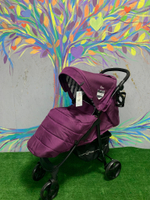 Коляска детская "KIRA Trends" RA055 Lines Purple