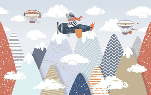 Детские №201 Фотообои и Фрески