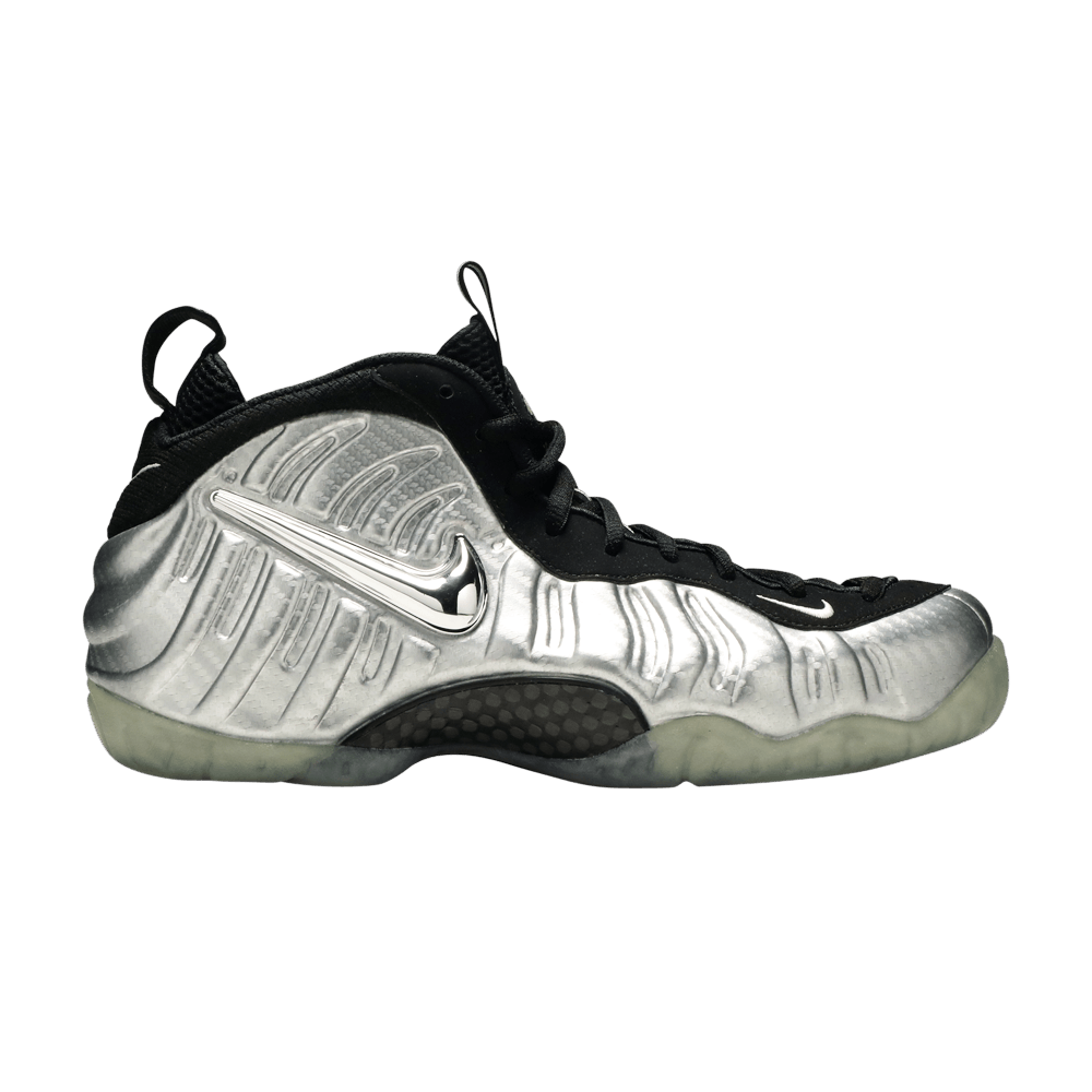 Кроссовки Nike Foamposite Pro Silver Surfer