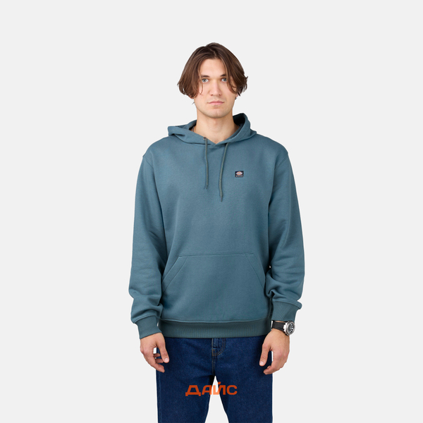 Толстовка мужская Dickies Skateboarding Logo Hoodie артикул:TWSK0_green - купить в магазине Дайс