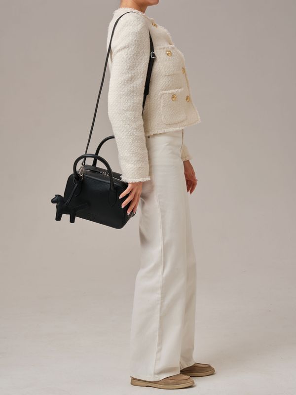 Кожаная сумка Polly summer DBR 31401 черный