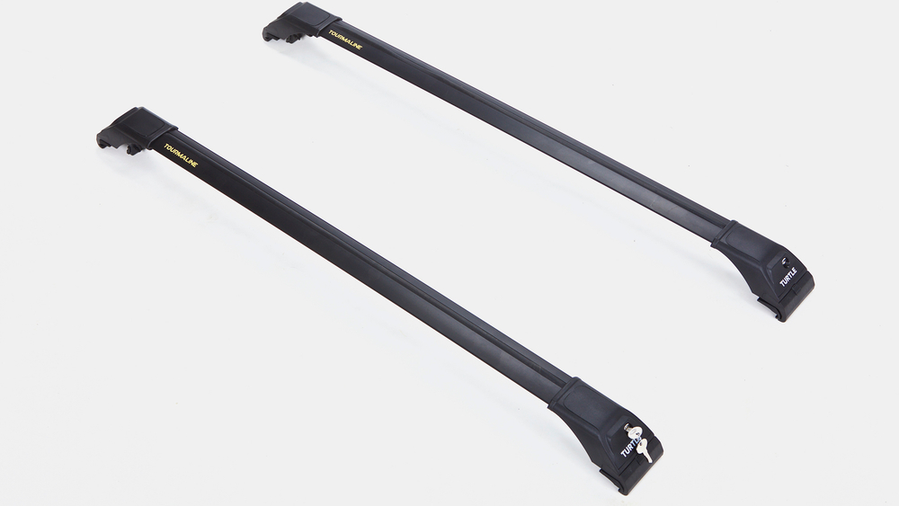 Багажник Turtle Tourmaline V2 на крышу для SEAT IBIZA SW 2008-2017 (На интегрированные рейлинги),черный, арт.31.TUR.01.10.V2.B
