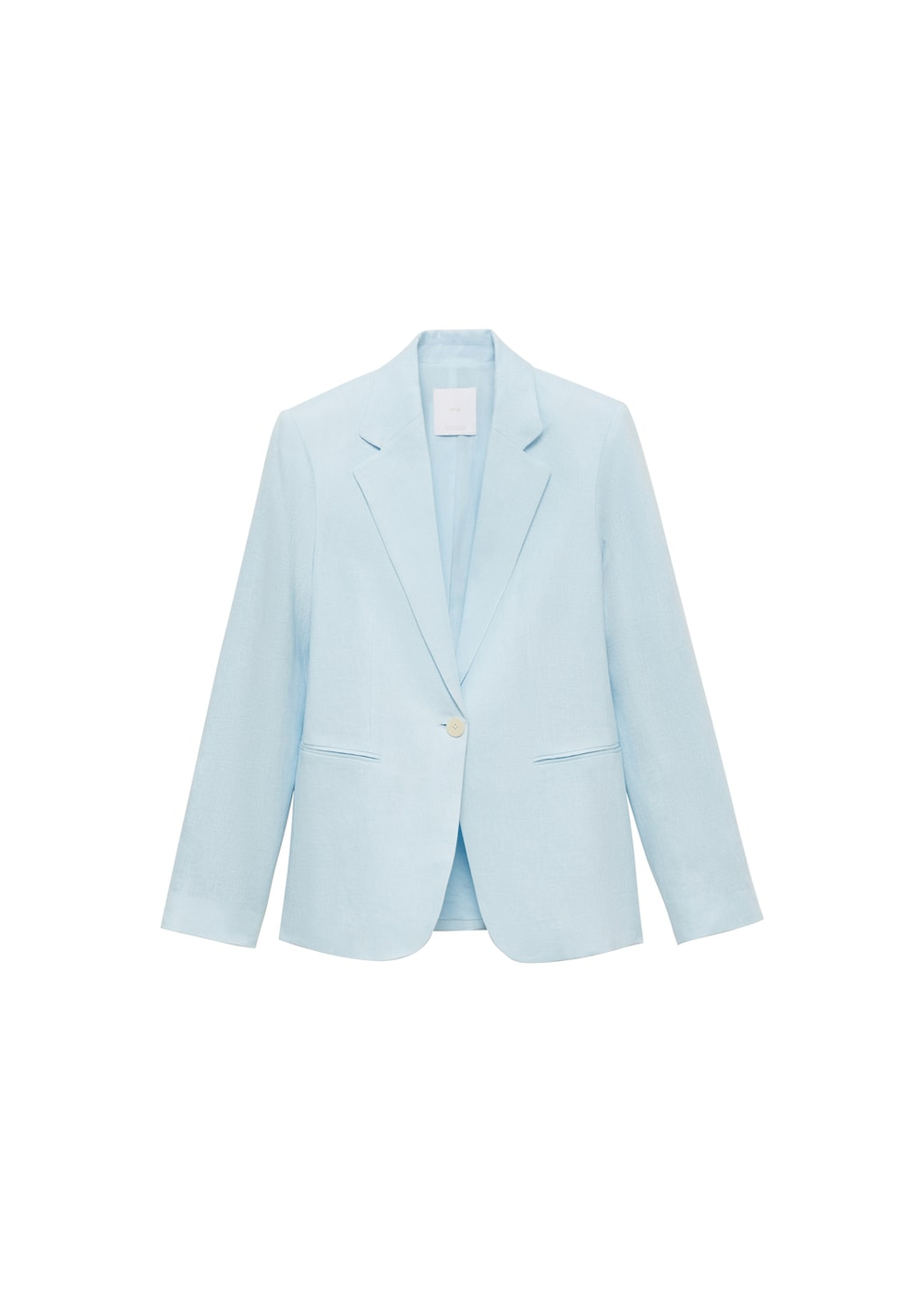 Костюмный блейзер изо льна