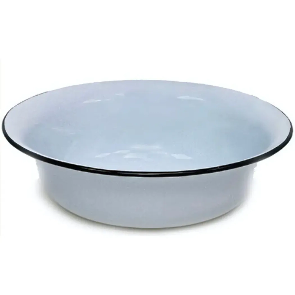 Таз эмалированный 16л без рисунка 20-3026 (3)