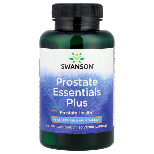 Swanson Vitamins, Prostate Essentials Plus, 90 растительных капсул