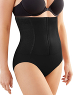 Корректирующие трусики с фронтальной застежкой на крючках (Размер: 3X) (Цвет: бежевый)