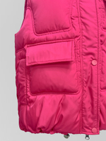 Жилетка Qiuanzhidu D29013 с карманом сзади