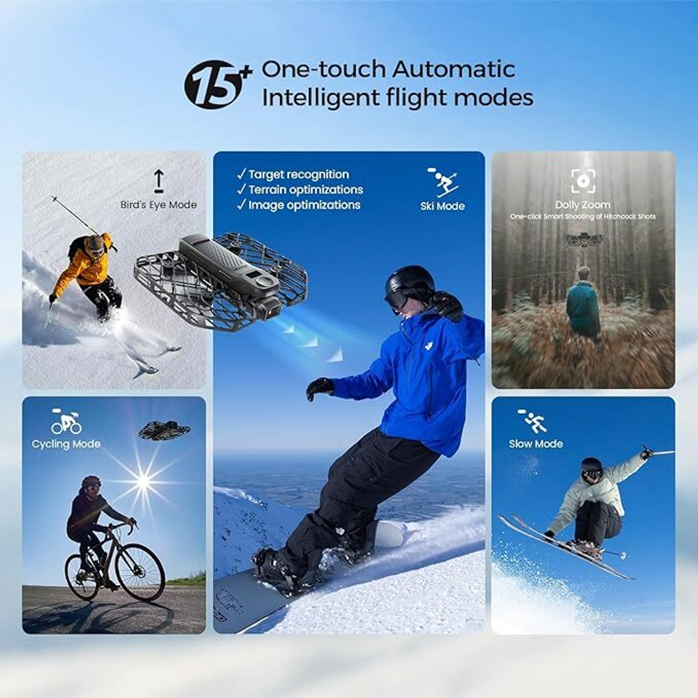 Квадракоптер HOVERAir X1 PROMAX 8K с камерой (лыжное комбо)