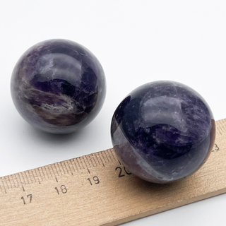 Аметист, шар, диаметр около 30 мм, цена за 1 шт