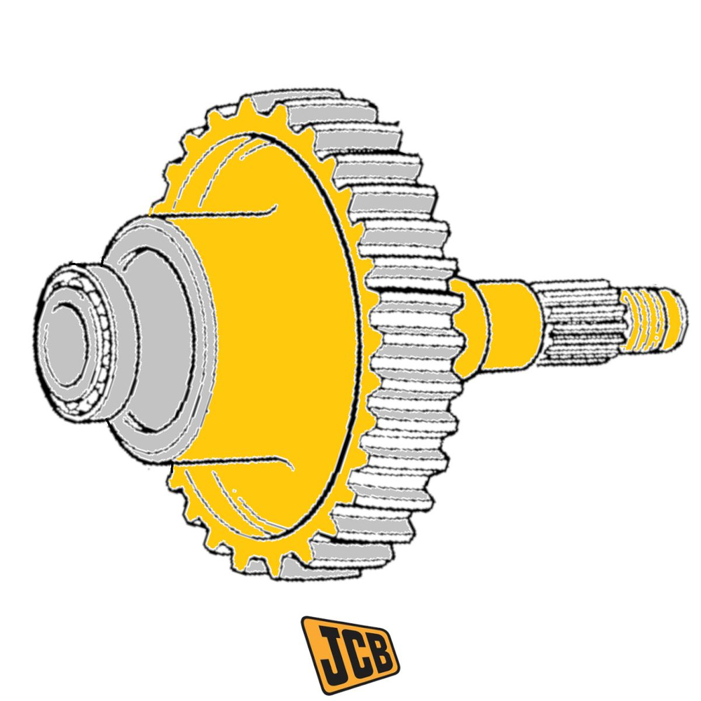 Шестерня муфты КПП JCB 449/10017
