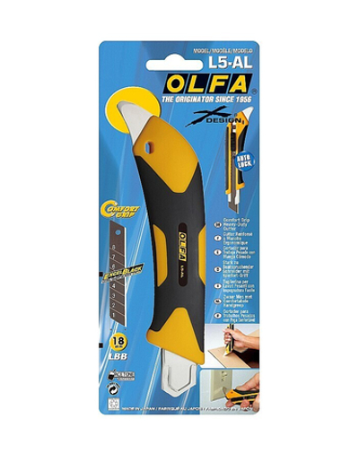 OLFA Autolock, 18 мм, нож (OL-L5-AL)