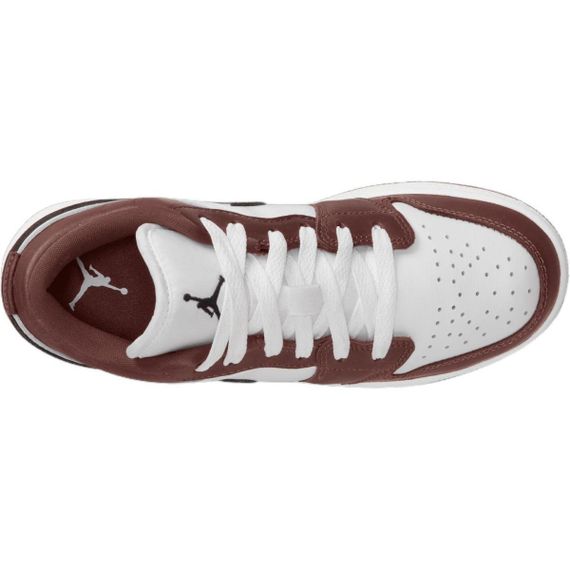 Jordan Air Jordan 1 Детские баскетбольные мячи Низкие цены Черно-белые Коричнев...