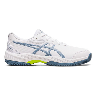 Детские теннисные кроссовки ASICS Gel-Game 9 GS Clay Court Shoe Kids - White, Dark Blue