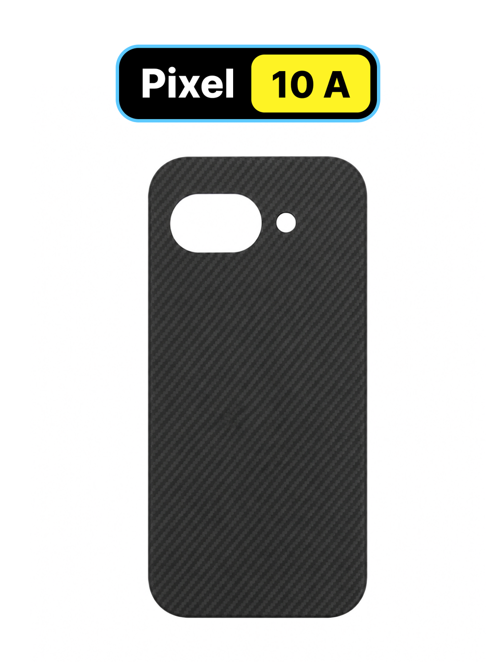 Карбоновый чехол MosSeller для Google Pixel 10A с Магсейф, черный