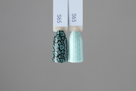 Лак для стемпинга Swanky Stamping S65, нежно-голубой 6 мл