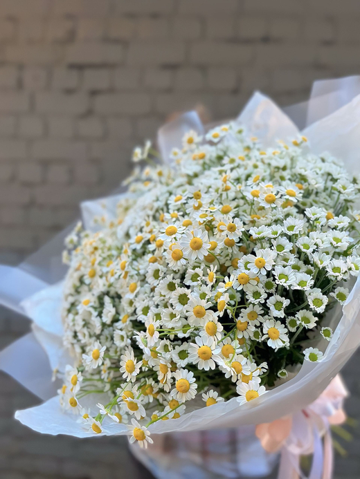 Букеты "Полевой из ромашек"