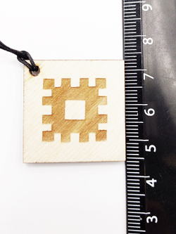 Деревянный славянский оберег Репейник удачи