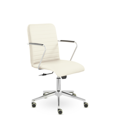 Кресло Честер GTР TG хром Ср S-0427 (слоновая кость)