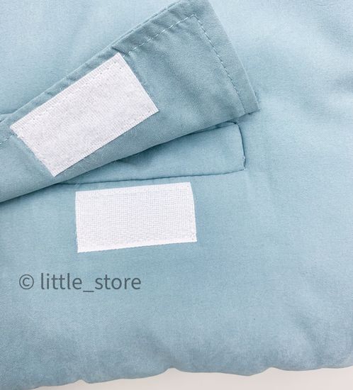 Конверт-комбинезон демисезонный "Уно" голубой