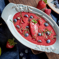 Тарелка глубокая 31.8см Casafina By Costa Nova Madeira Harvest Mediterranea кремовая