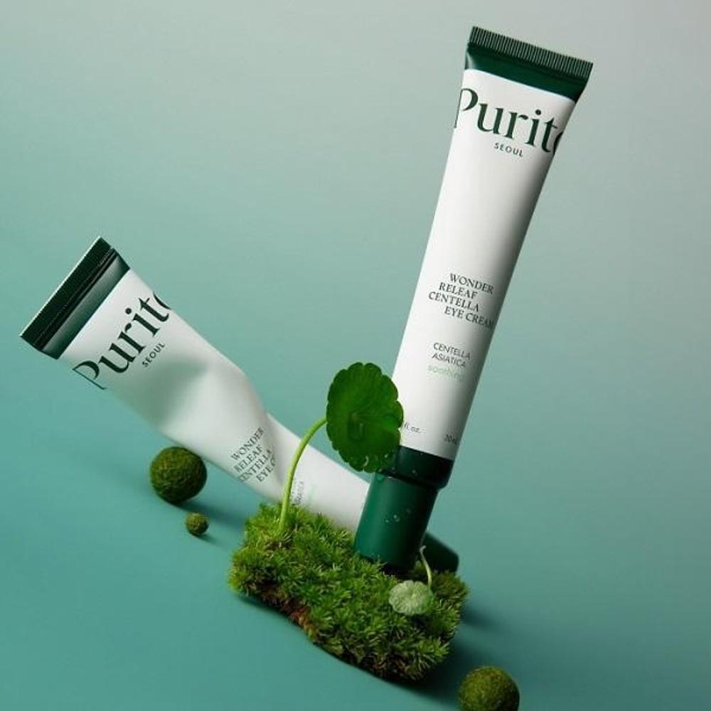 Восстанавливающий крем для век с пептидами и центеллой Purito Wonder Releaf Centella Eye Cream