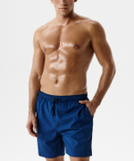 Пляжные шорты мужские Atlantic, 1 шт. в уп., полиэстер, темно-голубые, KMB-226