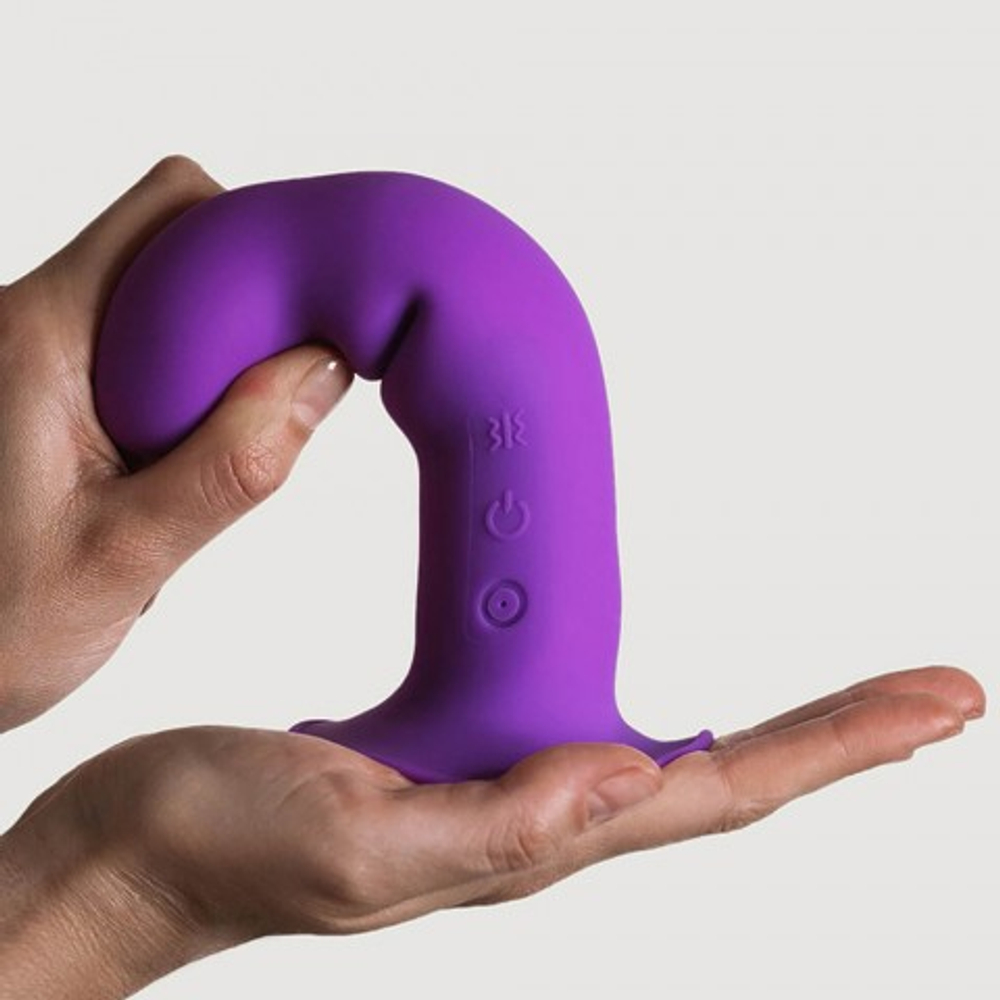 Вибратор Hitsens 3 лиловый  от Adrien Lastic (18,2*4 см.)