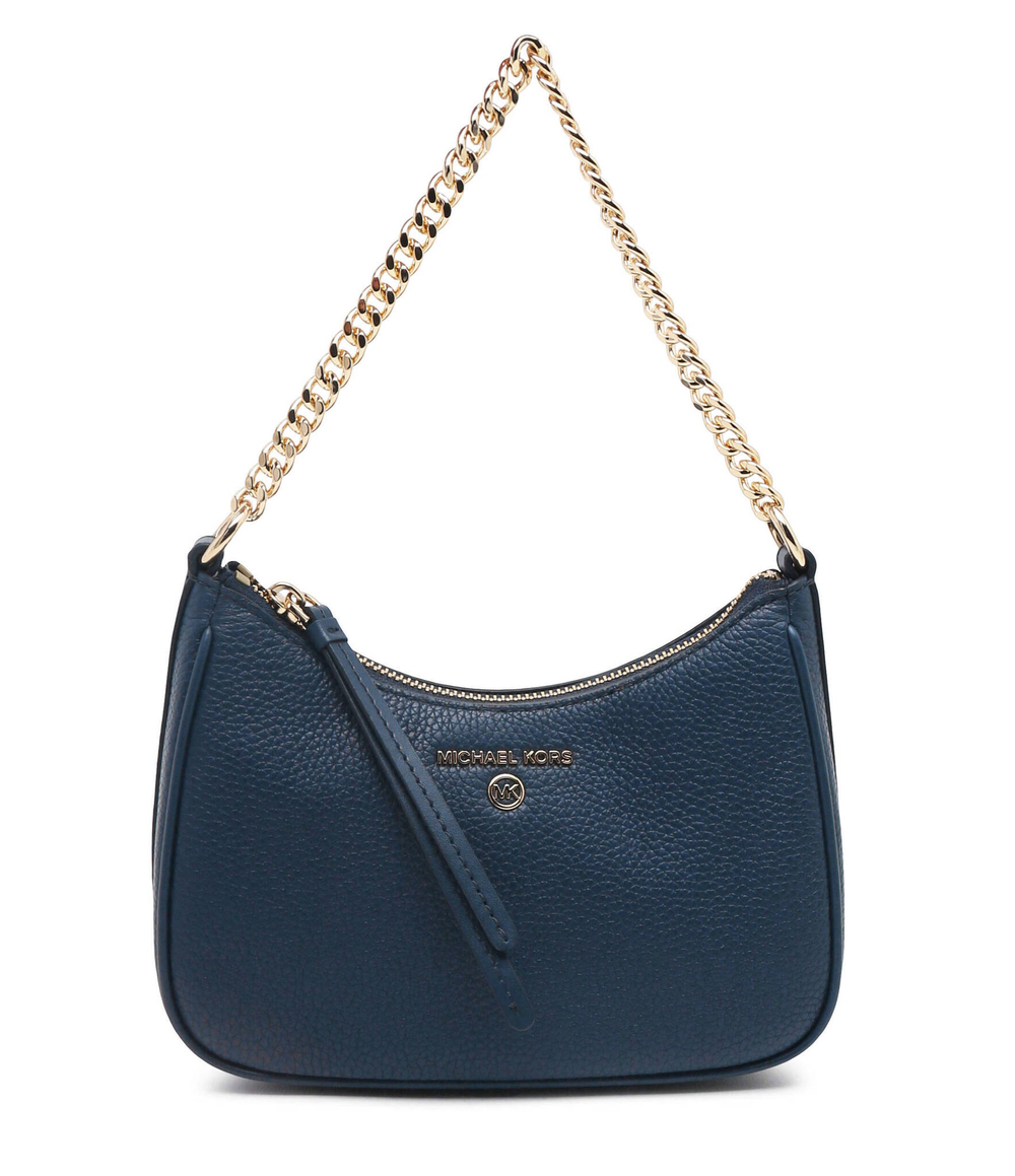 Кожаная сумка хобо Michael Kors - темно-синий(32F3GT9C1L)