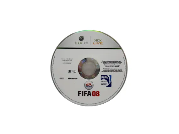 Xbox 360 Fifa 08 (Б/У, Полностью на русском языке)