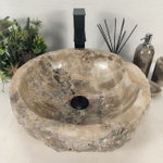 Раковина из оникса Erozy Grey EO-64647 42*42*15 0156