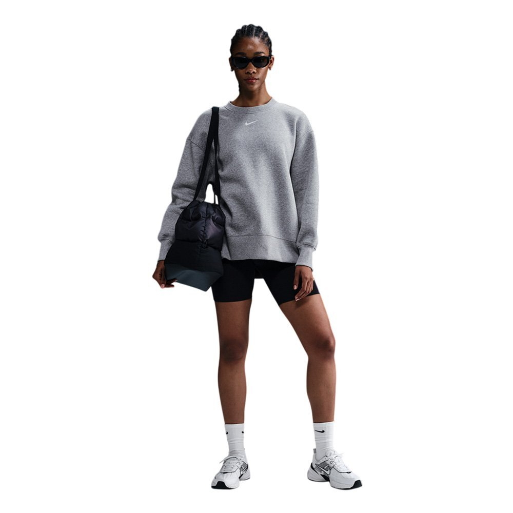 Баскетбольная женская толстовка Nike Sportswear Phoenix Fleece Sweatshirt Gray