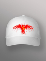 Бейсболка СССР красный орел