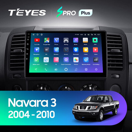 Teyes SPRO Plus 9" для Nissan Navara 2004-2010