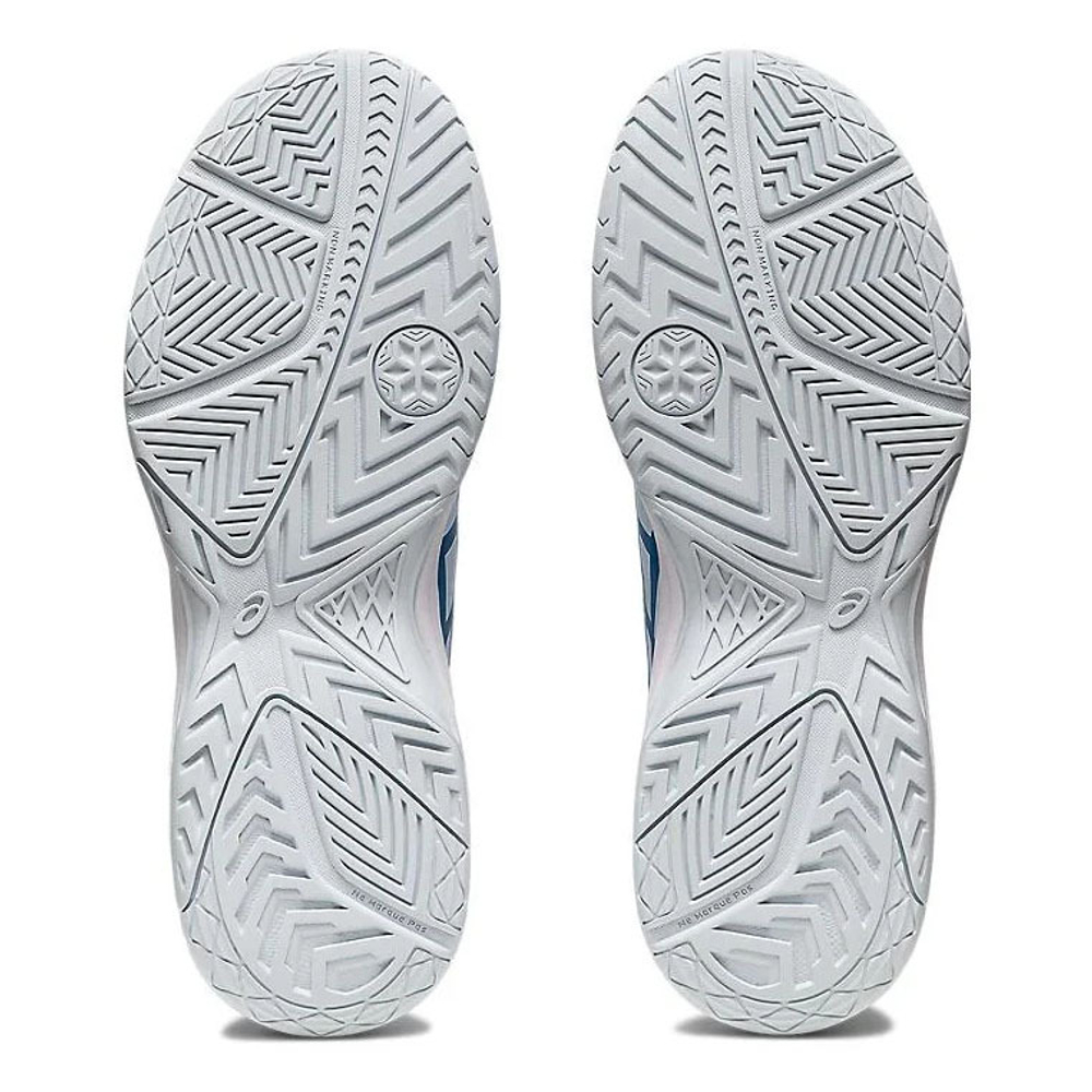 Кроссовки теннисные женские ASICS Court Slide 3 1042A209-400, р.5 (рос.34),бело-голубые