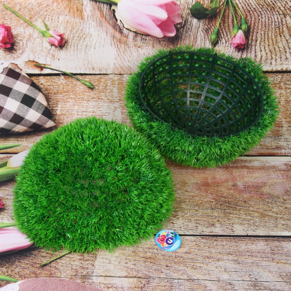 Искусственное растение шар «Самшит» салатовый D-37см Ultramarine