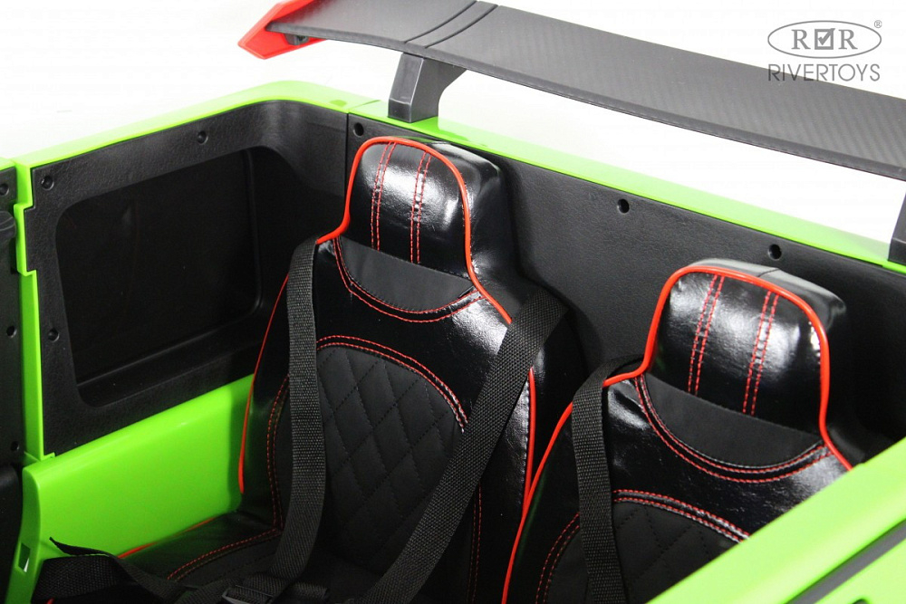 Детский электромобиль RiverToys Z888ZZ GREEN/зеленый