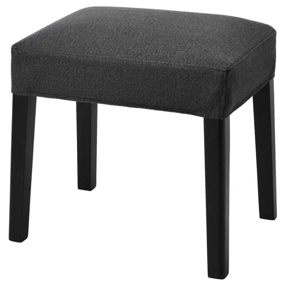 Пуф - IKEA SAKARIAS/ЗАКАРИАС ИКЕА, 39х49х51 см, чёрный