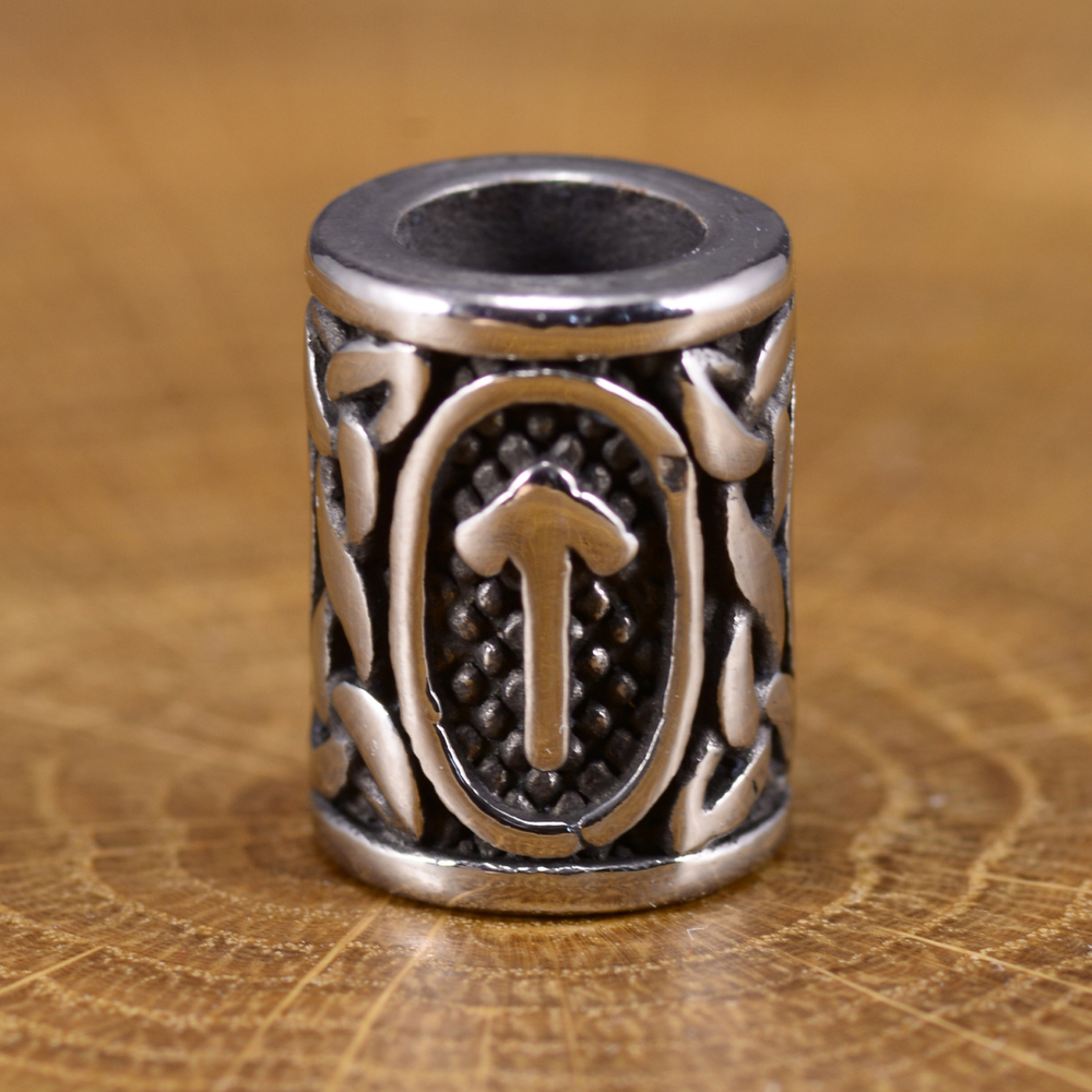 Бусины «РУНЫ» из нержавеющей стали В АССОРТИМЕНТЕ