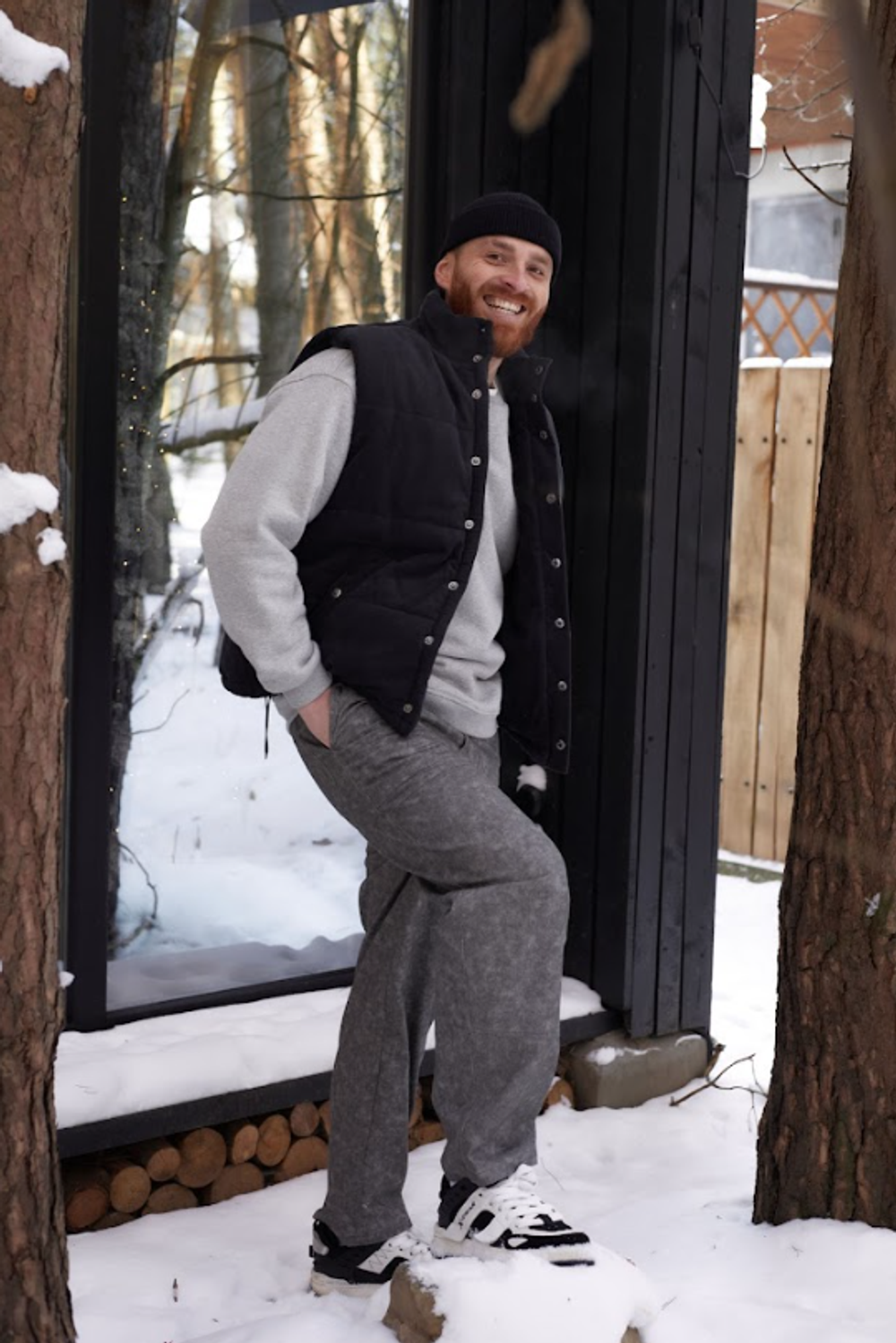 Брюки серые "Street"