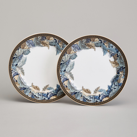 НАБОР ТАРЕЛОК ЗАКУСОЧНЫХ LEFARD "ART COLLECTION" 2 ШТ. 20,5 СМ (КОР=24НАБ,)